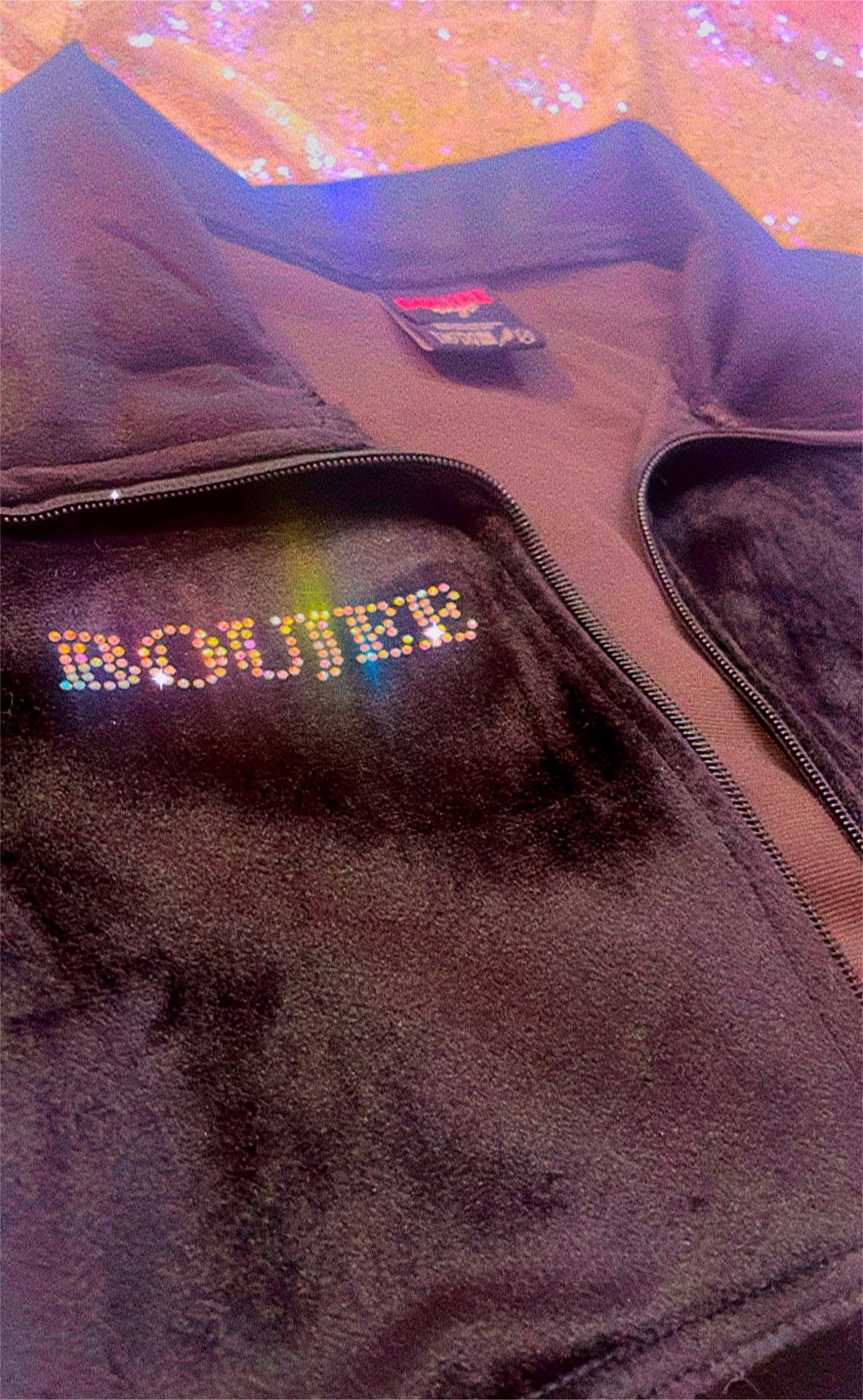 Officially Boujee Mini Cropped Jacket - Black