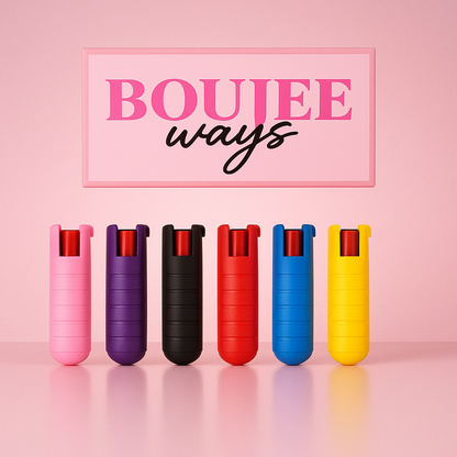 Boujee Pepper Pop - Hard Shell Pepper Spray