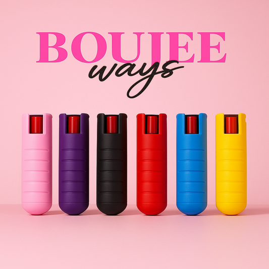 Boujee Pepper Pop - Hard Shell Pepper Spray