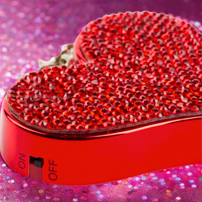 Boujee Blinging Heart Alarm Keychain