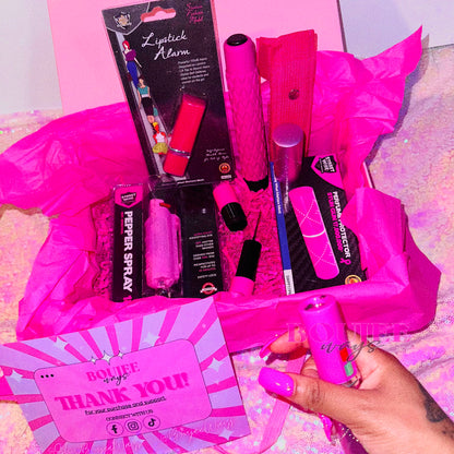 Extra Boujee Safety Bundle Box in Premium Pink 🎀