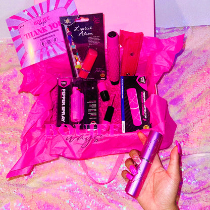 Extra Boujee Safety Bundle Box in Premium Pink 🎀