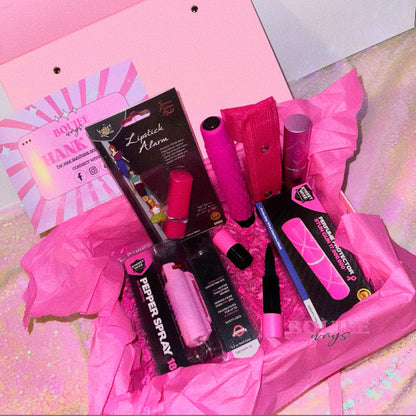 Extra Boujee Safety Bundle Box in Premium Pink 🎀