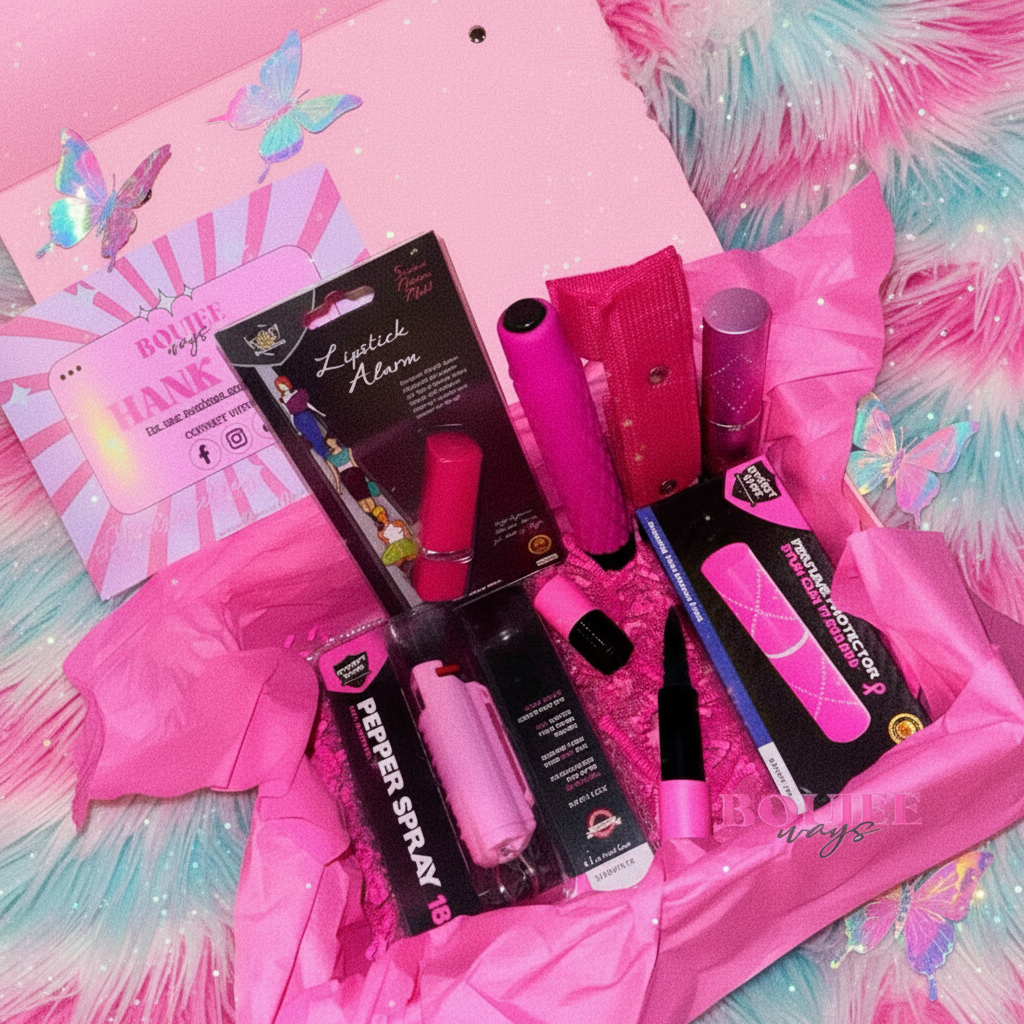 Extra Boujee Safety Bundle Box in Premium Pink 🎀