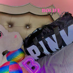 Black “Staying At Baes” Bag 🖤