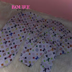 Matching Babes LV Durag & Bonnet Set ❤️ - Boujee Ways