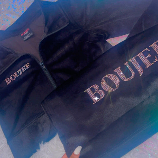 Officially Boujee Mini Skirt - Black