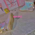 Boujee™️ Barbie Glitter Boots - White - Boujee Ways