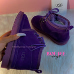 Purple Nuemel Boots 💜 - Boujee Ways