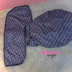 Matching Babes Dior Durag & Bonnet Set 🖤 - Boujee Ways