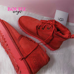 Red Nuemel Boots ❤️ - Boujee Ways