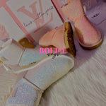 Boujee™️ Barbie Glitter Boots - White - Boujee Ways