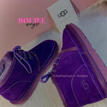 Purple Nuemel Boots 💜 - Boujee Ways