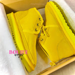 Yellow Nuemel Boots 💛 - Boujee Ways