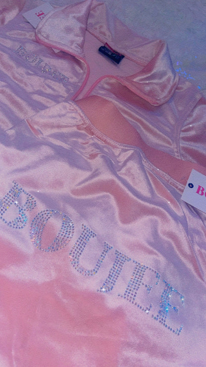 Officially Boujee Mini Skirt - Light Pink