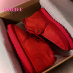 Red Nuemel Boots ❤️ - Boujee Ways